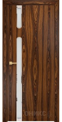 Дверь деревянная "Оникс" РОНДО бразильский палисандр